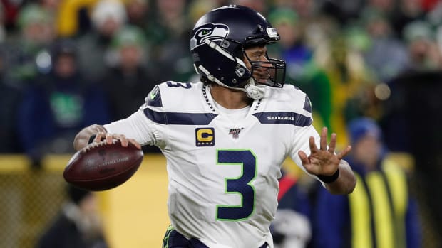Russell Wilson Packers Seahawks
